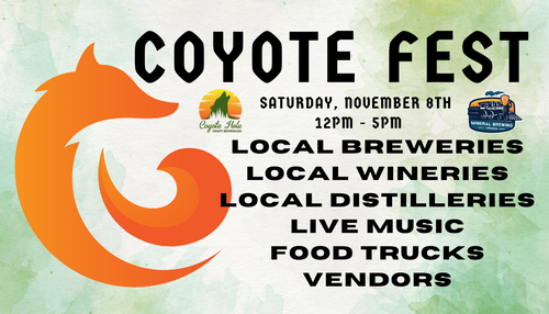 Get ready for the ultimate Coyote Fest experience in 2025! poster