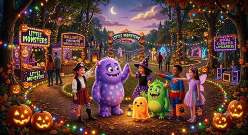 LITTLE MONSTERS poster