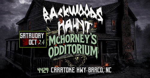 BACKWOODS HAUNT NIGHT 7  {OCT  24} poster