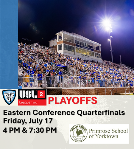 USL League Two Playoffs: Eastern Conference Quarterfinals (July 17, 2026) poster