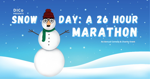 Snow Day Marathon Merchandise poster