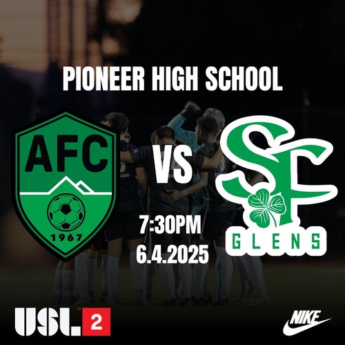 AFC vs SF Glens poster