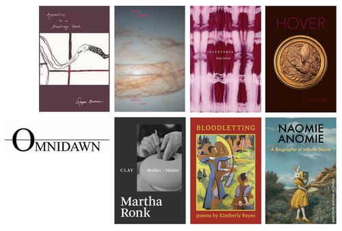 Omnidawn Spring '25 Book Launch poster