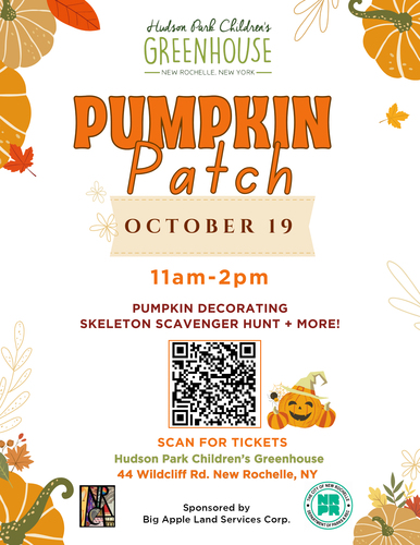 Pumpkin Patch at Hudson Park Children’s Greenhouse poster