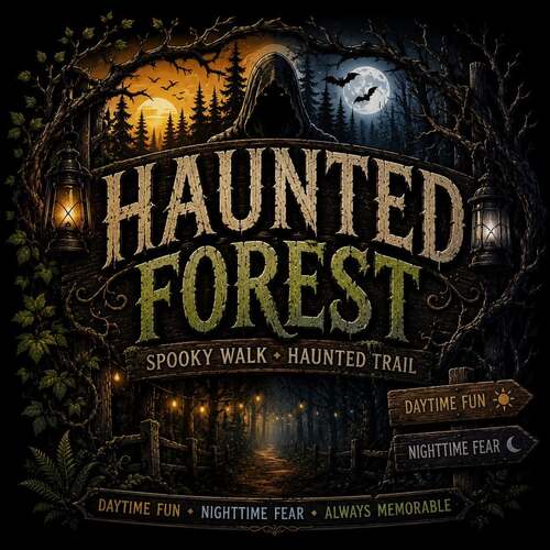 The Haunted Forest poster
