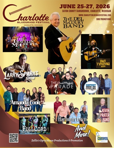 Charlotte Bluegrass Festival 2026 poster