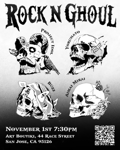 Rock N Ghoul - Post Halloween Night with Aimai Mirai, Büzz, Yoruhato and Project Idol poster