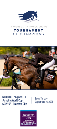 $340,000 Longines FEI Jumping World Cup CSIW-5* – Traverse City image