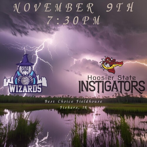 Hoosier State Instigators (ABA) vs Columbus Wizards (ABA) poster