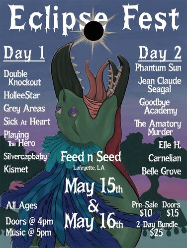 Eclipse Fest 2026 poster