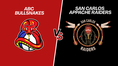 (2/15/26) NEW MEXICO ABC BULLSNAKES VS SAN CARLOS APPACHE RAIDERS poster