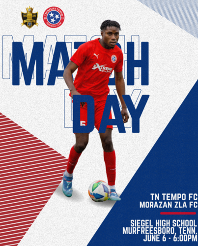 TN Tempo FC Double Header | WPSL vs. UFA Gunners | UPSL vs. Morazan ZLA FC poster