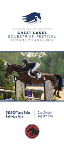 Future Olympians Compete in Traverse City | FEI North American Youth Championships Young Rider Final image