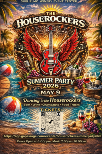 Houserockers Summer Party 2026 poster