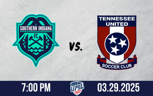 SIFC vs. Tennessee United Soccer Club poster