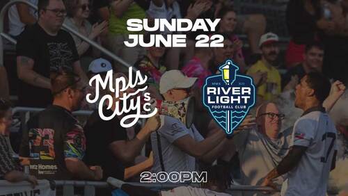 Minneapolis City vs River Light poster