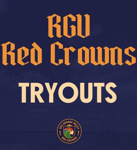 RGV Red Crowns Open Tryouts poster