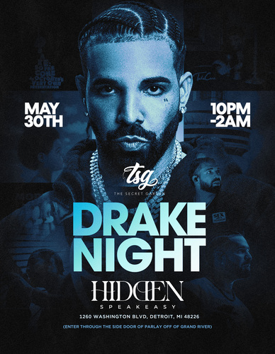 The Secret Garden Presents ......... DRAKE NIGHT (5.30.26) poster