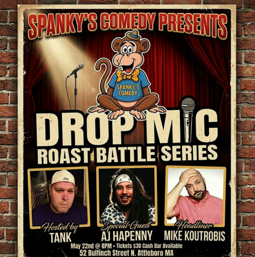 Spanky's Comedy Presents Roast Battle Series Featuring Mike Koutrobis poster