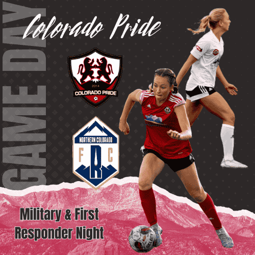 Colorado Pride vs. NoCo Rain  poster