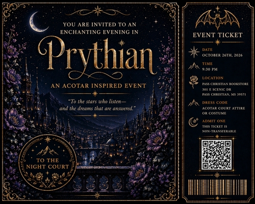 A Court of Thorns and Roses Midnight Release Party (Book 6) poster