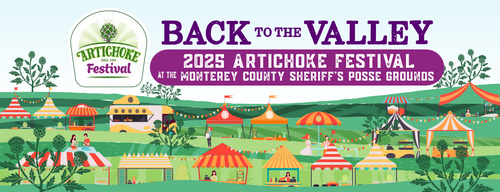 2025 Artichoke Festival poster