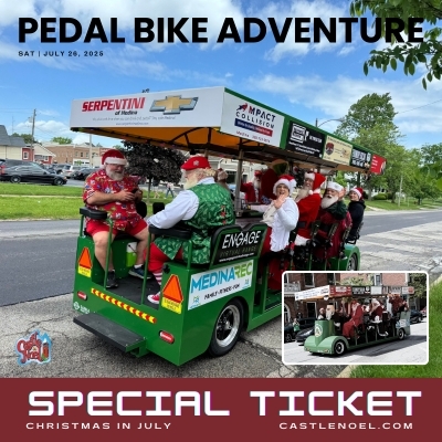 Castle Noel's Pedal Bike Adventure 2025 poster