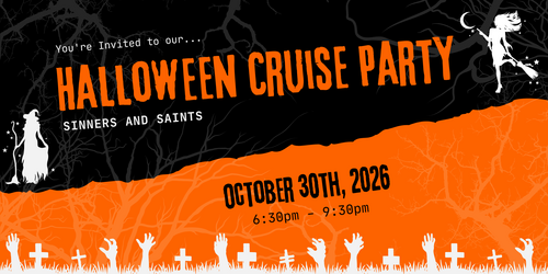 Sinners & Saints Haunted Halloween Party Cruise poster
