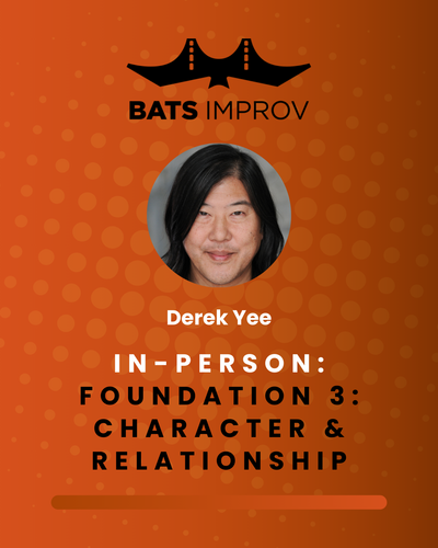 In-Person: Foundation 3: Character & Relationship in Palo Alto with Derek Yee - 05/20/25 poster