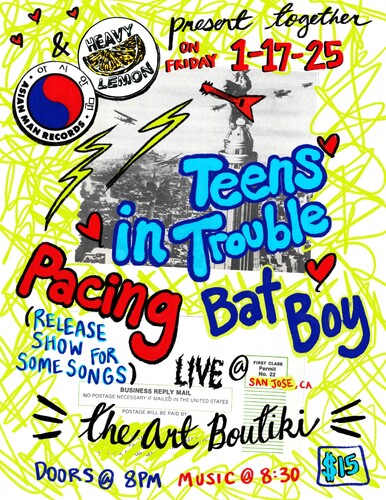 Teens in Trouble, Bat Boy, Pacing poster