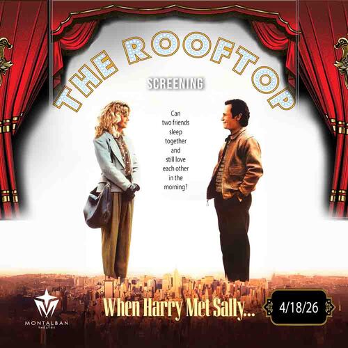 When Harry Met Sally : Hollywood Glam! Rooftop Cult Classic Screening poster