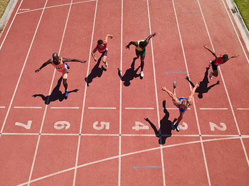 Test Track Meet poster
