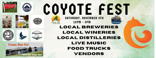 Coyote Fest 2024 poster