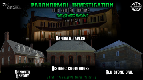 Paranormal Investigation: Hanover Tavern poster