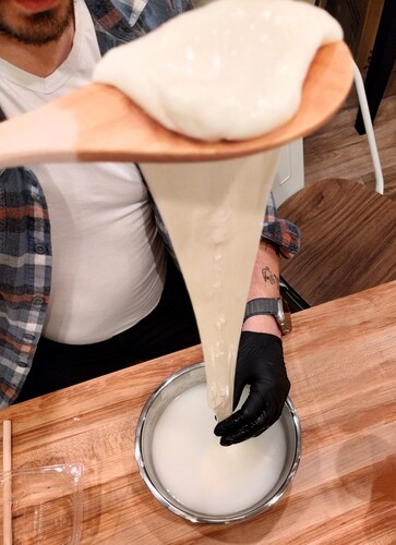 Mozzarella Making Class! poster