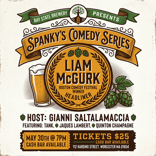 Spanky's Comedy Series Presents: Liam McGurk image