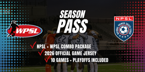 District Season Pass (2026 JERSEY + NPSL + WPSL) poster