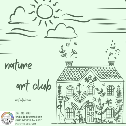 Nature Art Club poster