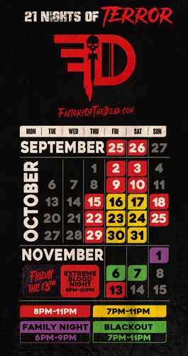 Factory of the Dead 2026 Regular Season poster