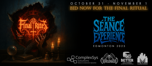 Seance Experience | Final Rites Auction poster