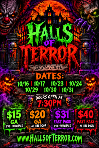 Halls of Terror poster