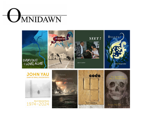Omnidawn Fall '25 Book Launch poster