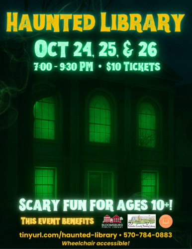 Haunted Library poster