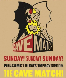 Student Shows: CaveMatch: The Duel! 9/21/25, 9/28/25, and 10/19/25 poster