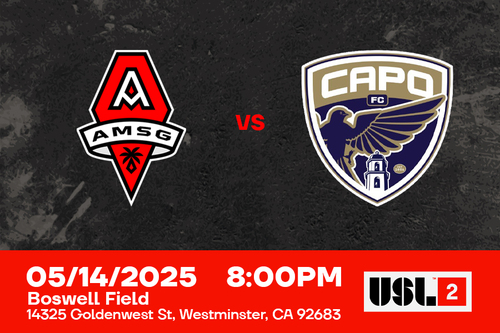 USL Two - Match 2 - AMSG  FC v Capo FC  poster