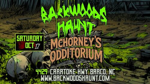 BACKWOODS HAUNT NIGHT 5  {OCT  17TH}    poster