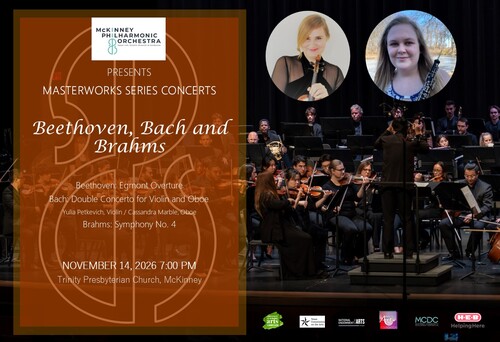 Beethoven, Bach and Brahms poster