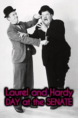 Laurel & Hardy Day at the Senate poster