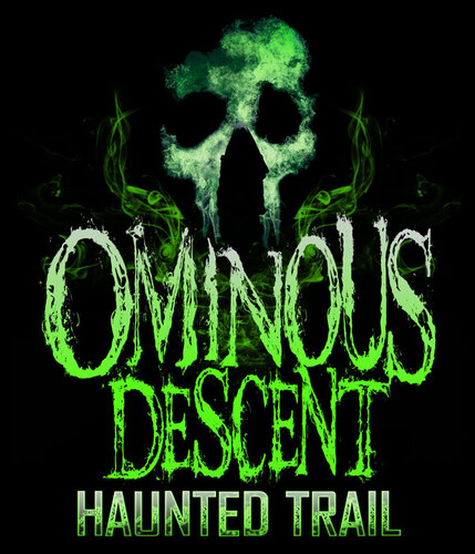 Ominous Descent Haunted Trail 2026 poster