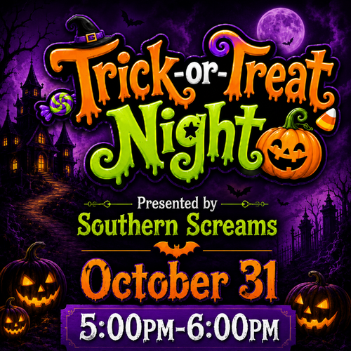 Trick-or-Treat Night 2026 poster